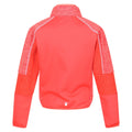 Fusion Coral-Neon Peach - Lifestyle - Regatta Childrens-Kids Oberon V Soft Shell Jacket