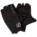 Black - Back - Dare 2B Womens-Ladies Forcible II Fingerless Gloves