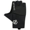 Black - Front - Dare 2B Womens-Ladies Forcible II Fingerless Gloves