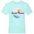 Aruba Blue - Front - Regatta Childrens-Kids Bosley V Sunset T-Shirt