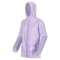 Light Amethyst - Side - Regatta Womens-Ladies Pack It Ditsy Print Waterproof Jacket