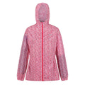 Tropical Pink - Front - Regatta Womens-Ladies Pack It Ditsy Print Waterproof Jacket