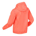 Fusion Coral - Close up - Regatta Childrens-Kids Catkin Waterproof Jacket