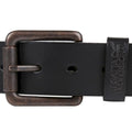 Black - Side - Regatta Mens Pro Leather Waist Belt