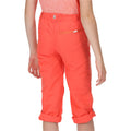Neon Peach-Fusion Coral - Lifestyle - Regatta Childrens-Kids Sorcer V Mountain Trousers