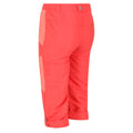 Neon Peach-Fusion Coral - Close up - Regatta Childrens-Kids Sorcer V Mountain Trousers
