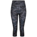 Black - Front - Dare 2B Womens-Ladies The Laura Whitmore Edit - Influential Camo Recycled 3-4 Leggings