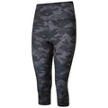 Black - Side - Dare 2B Womens-Ladies The Laura Whitmore Edit - Influential Camo Recycled 3-4 Leggings