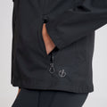 Black - Pack Shot - Dare 2B Womens-Ladies Crystallize Waterproof Jacket