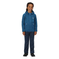 Imperial Blue - Back - Regatta Childrens-Kids Maxwell Marl Soft Shell Jacket