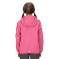 Pink Fusion - Lifestyle - Regatta Childrens-Kids Maxwell Marl Soft Shell Jacket