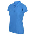 Sonic Blue - Close up - Regatta Womens-Ladies Sinton Polo Shirt