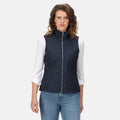 Navy Tile - Back - Regatta Womens-Ladies Charleigh Quilted Body Warmer