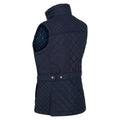 Navy Tile - Close up - Regatta Womens-Ladies Charleigh Quilted Body Warmer