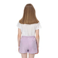 Pastel Lilac - Close up - Regatta Girls Dayana Towelling Casual Shorts