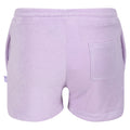 Pastel Lilac - Back - Regatta Girls Dayana Towelling Casual Shorts