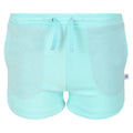 Aruba Blue - Front - Regatta Girls Dayana Towelling Casual Shorts