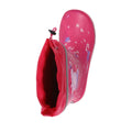 Pink Fusion - Close up - Regatta Childrens-Kids Splash Peppa Pig Tropical Wellington Boots
