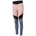 Powder Pink-Bluestone - Side - Dare 2B Womens-Ladies Born To Shine Embellished Leggings