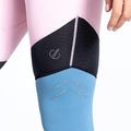 Powder Pink-Bluestone - Close up - Dare 2B Womens-Ladies Born To Shine Embellished Leggings