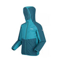 Dragonfly-Pagoda Blue - Side - Regatta Childrens-Kids Volcanics VI Waterproof Jacket