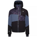 Black - Front - Dare 2B Mens Supernova II Camo Ski Jacket