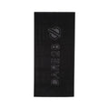 Black - Front - Dare 2B Unisex Adult Logo Gym Towel