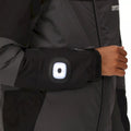 Dark Grey-Black - Side - Regatta Childrens-Kids Beamz II Insulated Jacket