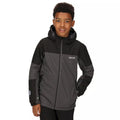 Dark Grey-Black - Lifestyle - Regatta Childrens-Kids Beamz II Insulated Jacket