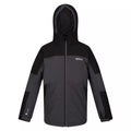 Dark Grey-Black - Front - Regatta Childrens-Kids Beamz II Insulated Jacket