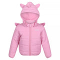 Doll Pink - Front - Regatta Girls Unicorn Jacket