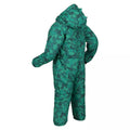 Jellybean Green - Side - Regatta Childrens-Kids Penrose Camo Puddle Suit