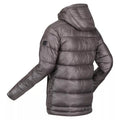 Dark Grey - Lifestyle - Regatta Mens Toploft II Hooded Padded Jacket