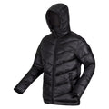 Black - Side - Regatta Mens Toploft II Hooded Padded Jacket