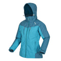 Pagoda Blue-Dragonfly - Side - Regatta Womens-Ladies Calderdale Winter Waterproof Jacket