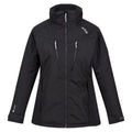 Black - Front - Regatta Womens-Ladies Calderdale Winter Waterproof Jacket