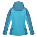 Pagoda Blue-Dragonfly - Back - Regatta Womens-Ladies Calderdale Winter Waterproof Jacket