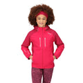 Pink Potion-Berry Pink - Side - Regatta Childrens-Kids Hydrate VII 3 in 1 Waterproof Jacket