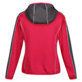 Berry Pink-Seal Grey - Back - Regatta Womens-Ladies Attare Lightweight Jacket