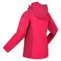 Pink Potion-Berry Pink - Lifestyle - Regatta Womens-Ladies Wentwood VII 2 In 1 Waterproof Jacket
