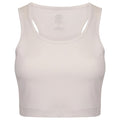 Barley White - Front - Dare 2B Womens-Ladies Lounge About Crop Top