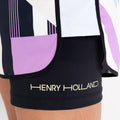White - Close up - Dare 2B Womens-Ladies Henry Holland Enlivened Active Shorts