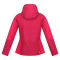 Berry Pink-Pink Potion - Back - Regatta Womens-Ladies Highton II Stretch Padded Jacket