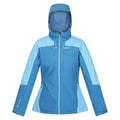 Vallarta Blue-Ethereal Blue - Front - Regatta Womens-Ladies Highton II Stretch Padded Jacket