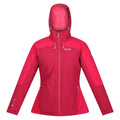 Berry Pink-Pink Potion - Front - Regatta Womens-Ladies Highton II Stretch Padded Jacket