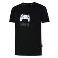 Black - Side - Dare 2B Childrens-Kids Trailblazer Game Controller T-Shirt