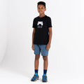 Black - Close up - Dare 2B Childrens-Kids Trailblazer Game Controller T-Shirt