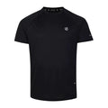Black - Front - Dare 2B Mens Accelerate Lightweight T-Shirt