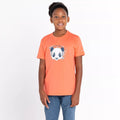 Neon Peach - Pack Shot - Dare 2B Childrens-Kids Trailblazer Graphic Print T-Shirt