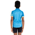 Deep Water-Blue - Lifestyle - Dare 2B Childrens-Kids Speed Up Cycling Jersey